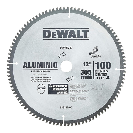 Disco para Aluminio 12" 100T