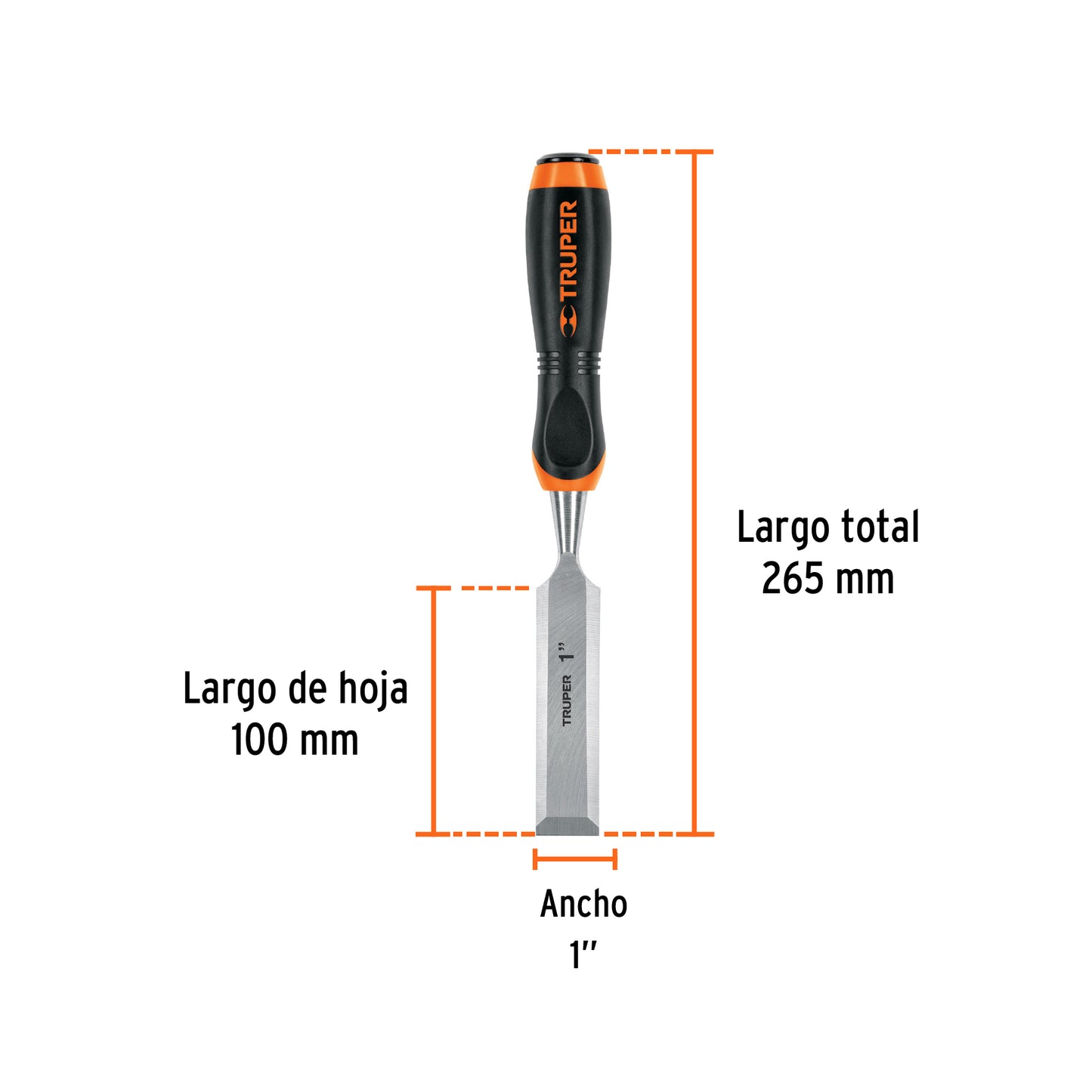 Formón 1" mango Comfort Grip